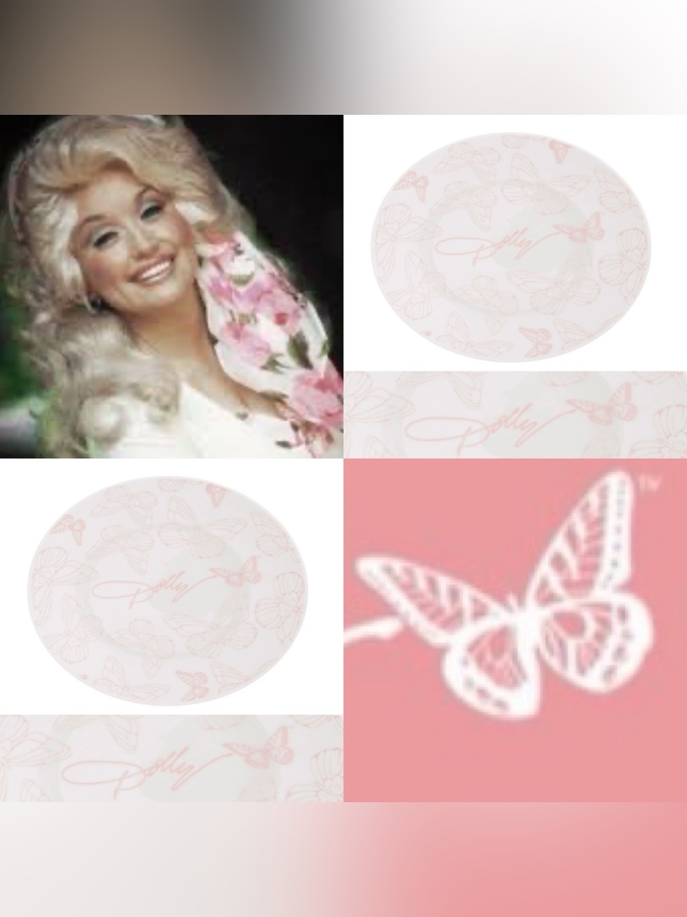 Dolly Parton limited edition plate